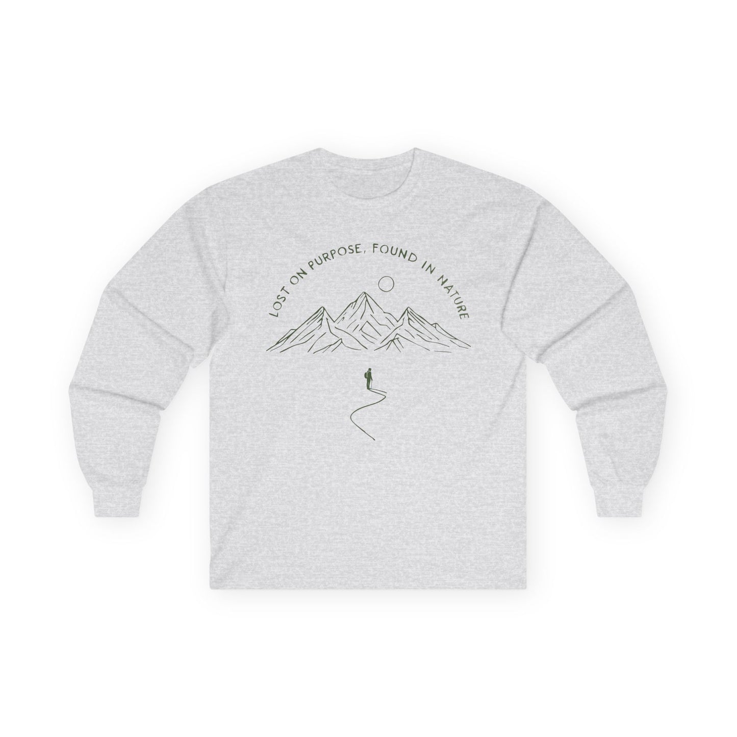 Lost on Purpose Long Sleeve Shirt - Mountain Hiking Tee
