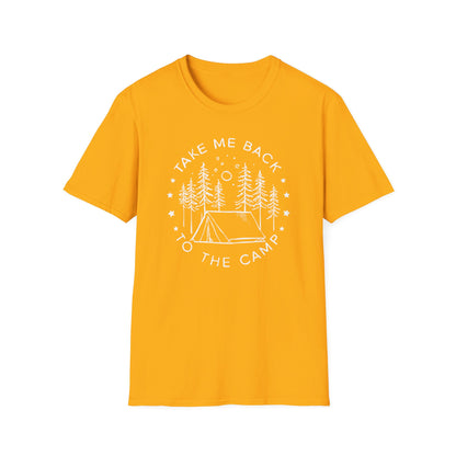'Take me back to the camp' Camping T-Shirt