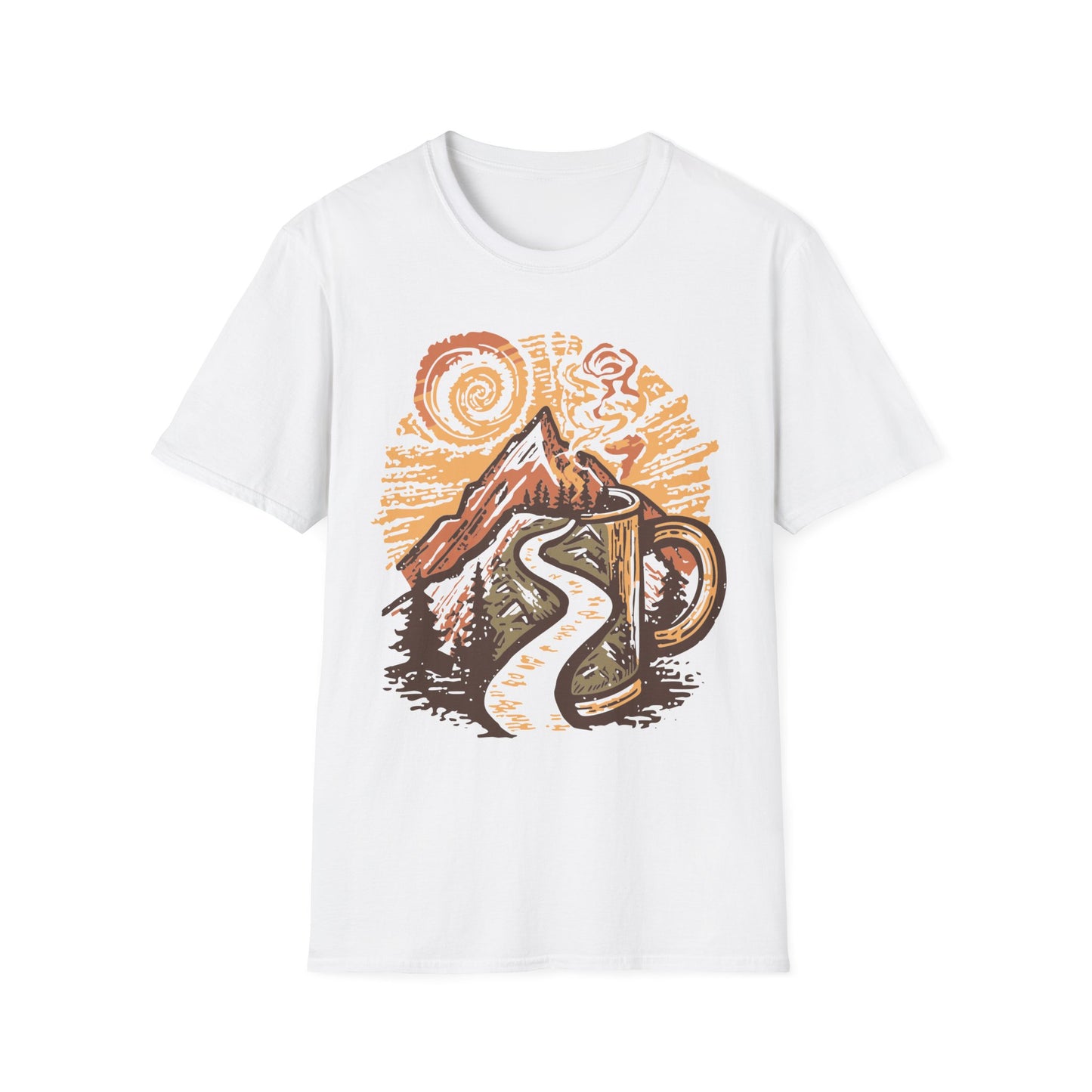 Mountain Brew – Coffee & Adventure T-Shirt