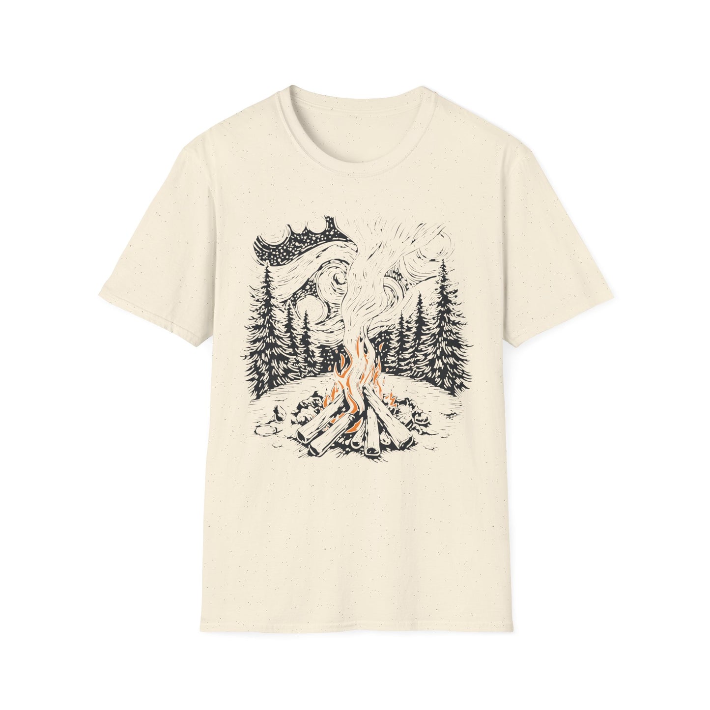Starry Campfire Night T-Shirt