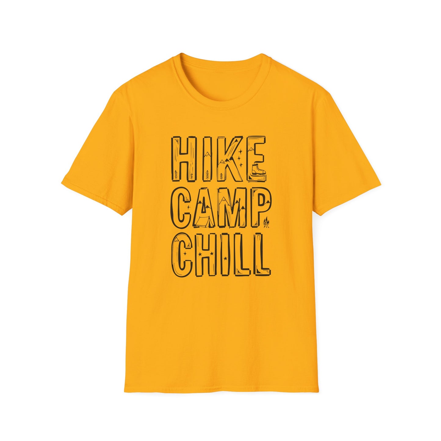 'Hike Camp Chill' Camping T-Shirt