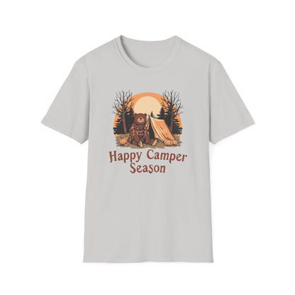 'Happy Camper Season' Camping T-Shirt