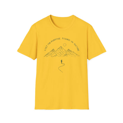 'Lost on Purpose, Found in Nature' T-Shirt
