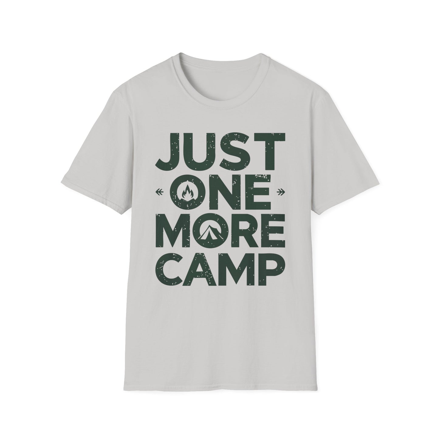 Just One More Camp T-Shirt – Camping & Outdoor Graphic Tee