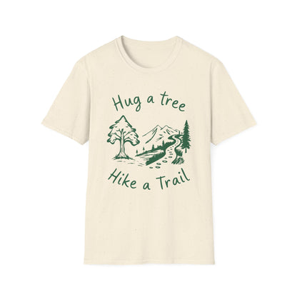 'Hug a Tree Hike a Trail' T-Shirt