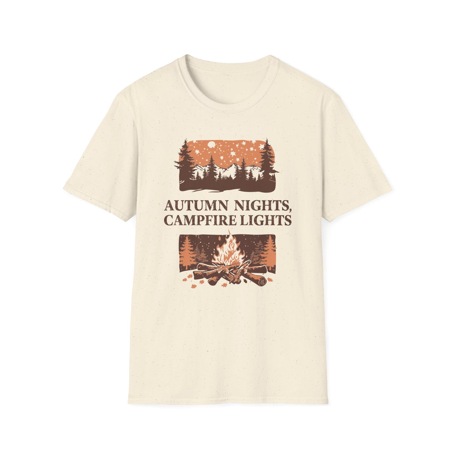 'Autumn Nights Campfire Lights' T-Shirt