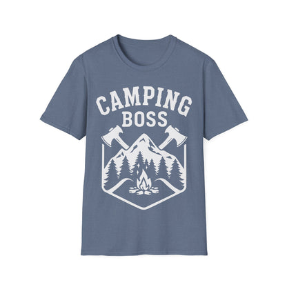 'Camping Boss' Camping T-Shirt