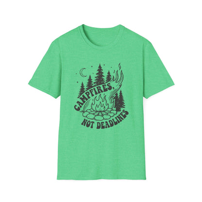 'Campfires, Not Deadlines' T-Shirt