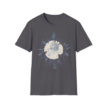 Moon in the Forest Camping T-Shirt
