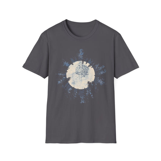 Moon in the Forest Camping T-Shirt