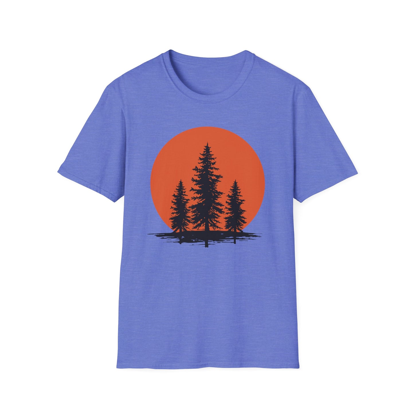 Pine Trees Sunset T-Shirt