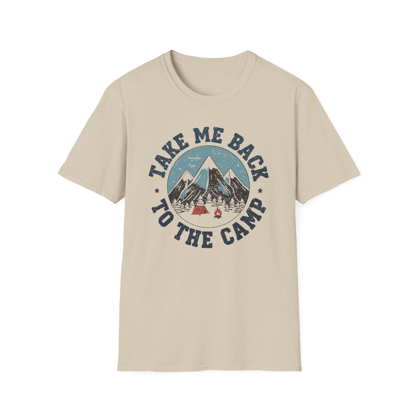 'Take me back to the camp' Camping T-Shirt