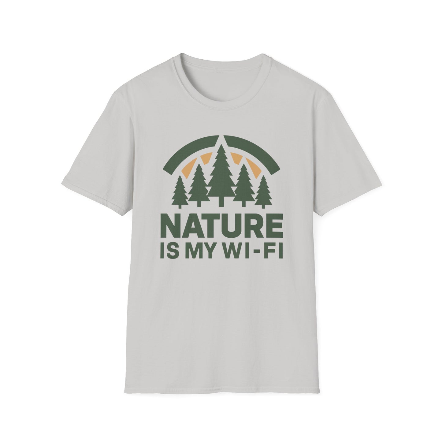 'Nature Is My Wi-Fi' T-Shirt