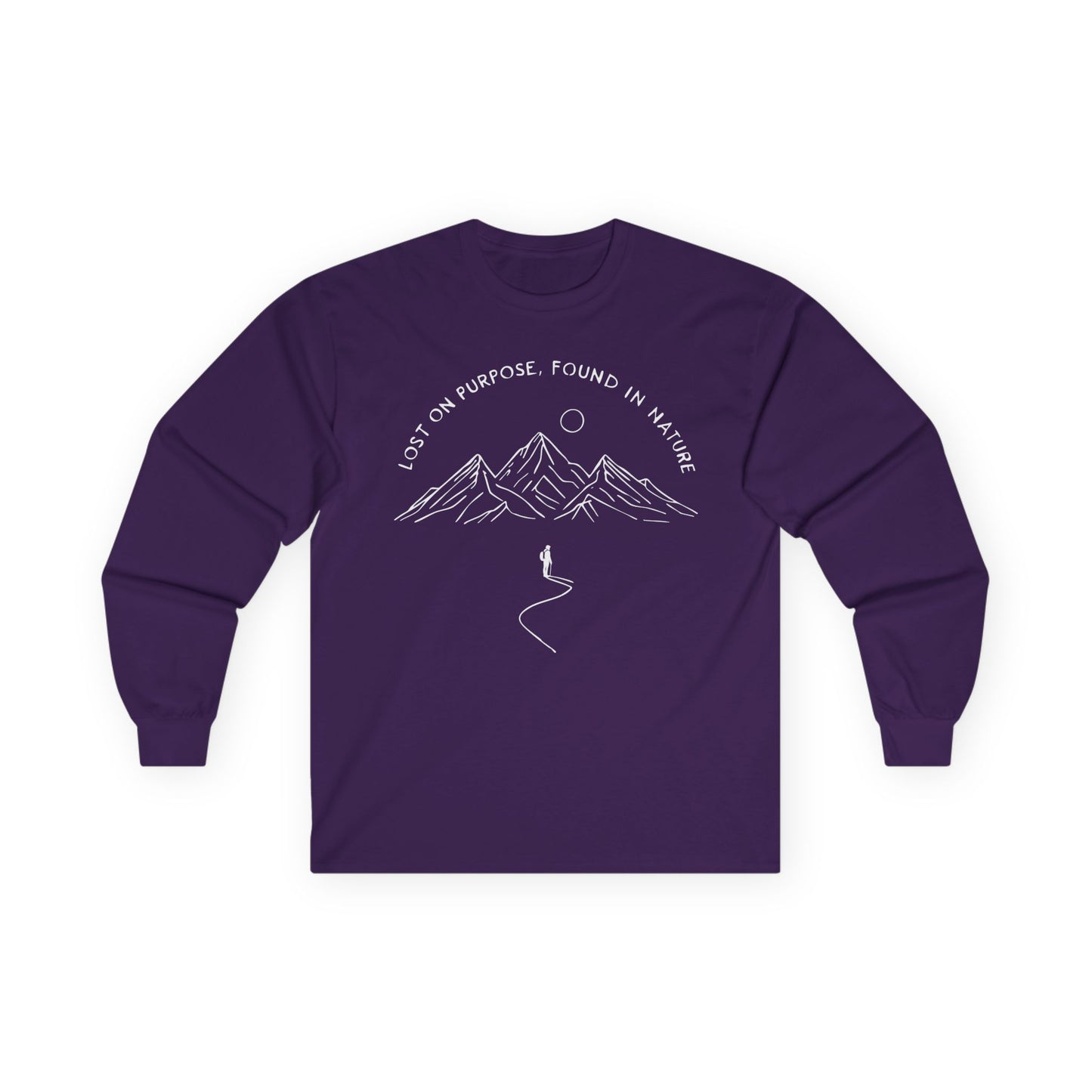 Lost on Purpose Long Sleeve Shirt - Mountain Hiking Tee
