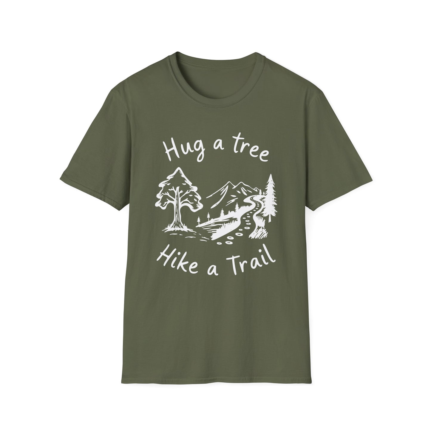 'Hug a Tree Hike a Trail' T-Shirt