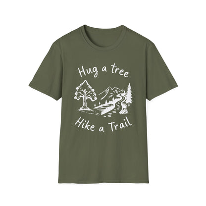 'Hug a Tree Hike a Trail' T-Shirt