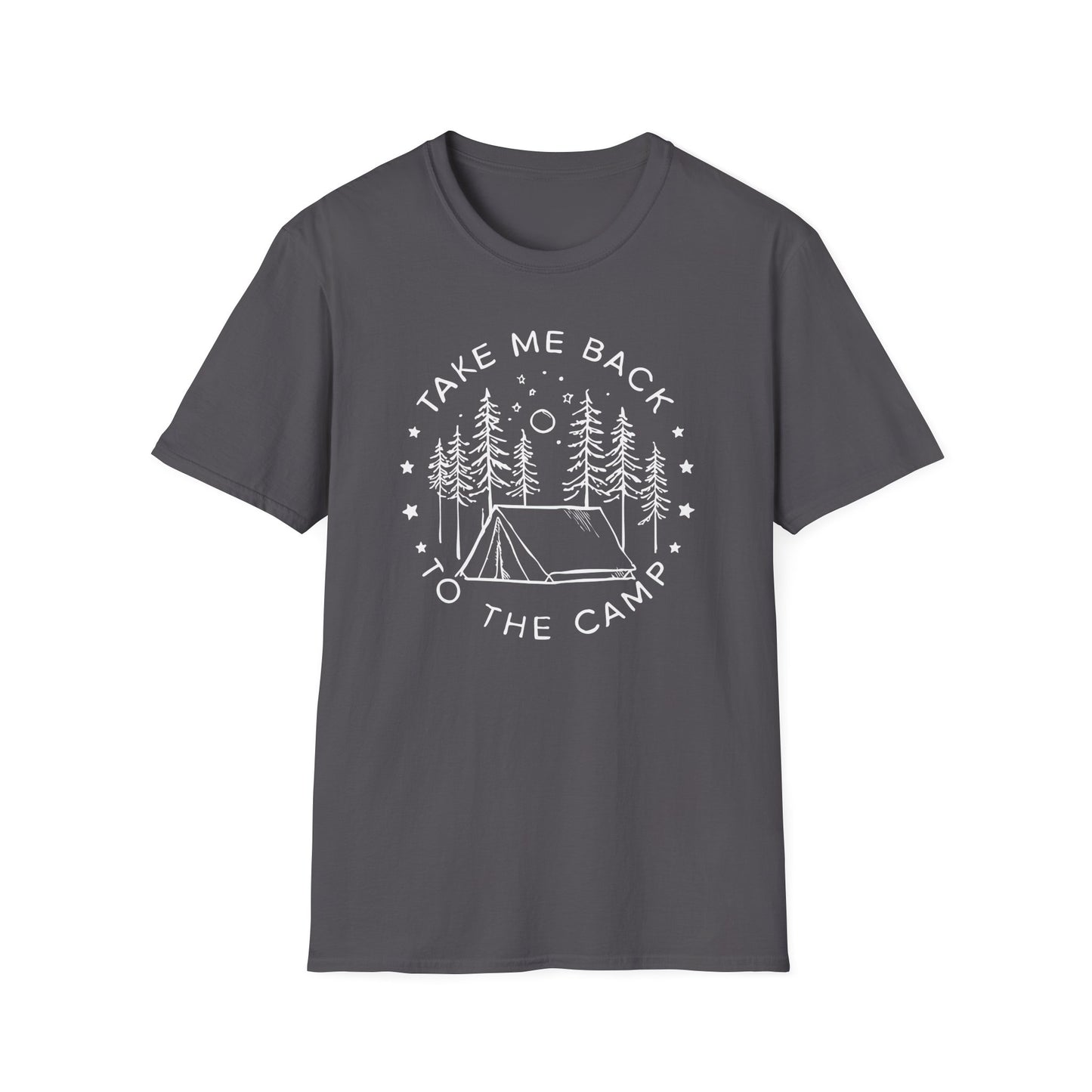 'Take me back to the camp' Camping T-Shirt
