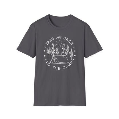 'Take me back to the camp' Camping T-Shirt