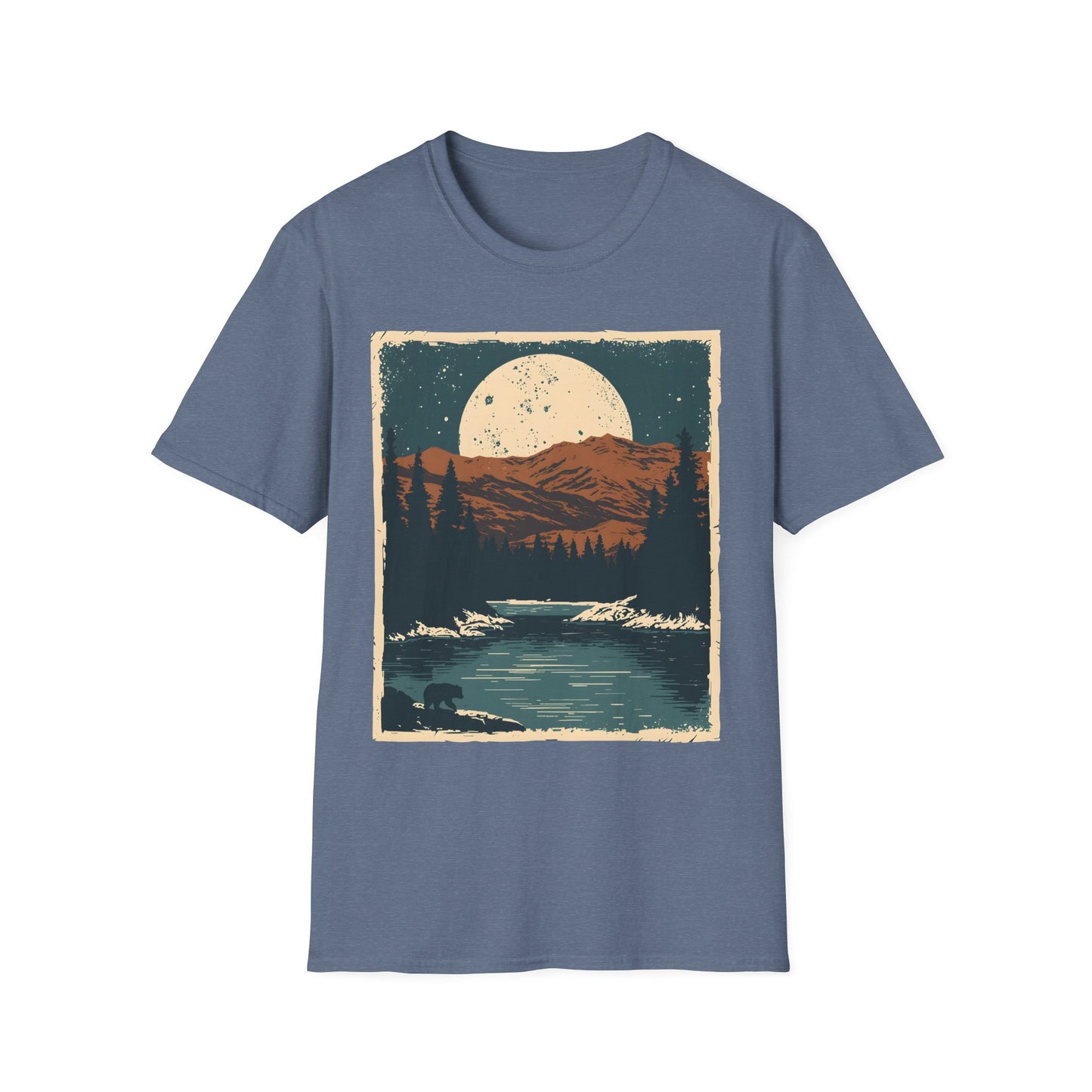Into the Wild River Camping T-Shirt