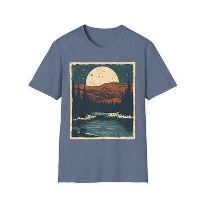 Into the Wild River Camping T-Shirt