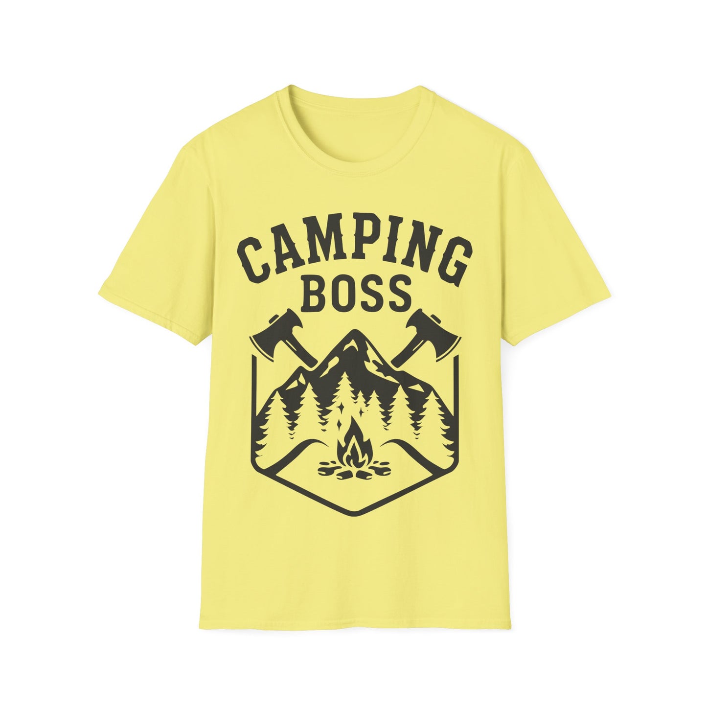 'Camping Boss' Camping T-Shirt