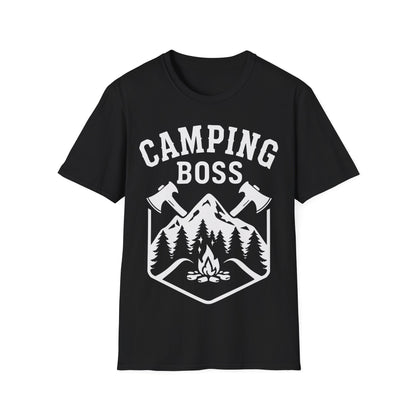 'Camping Boss' Camping T-Shirt