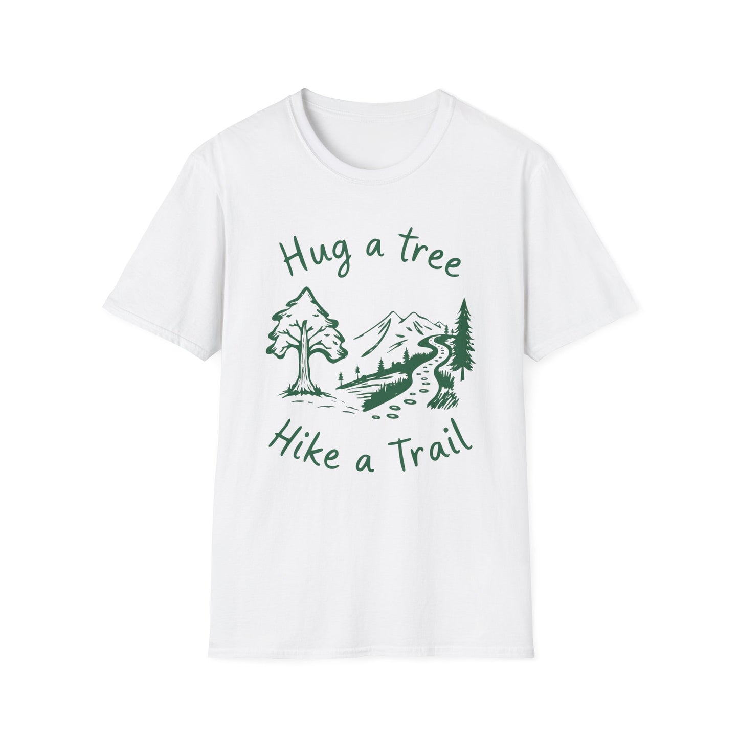 'Hug a Tree Hike a Trail' T-Shirt