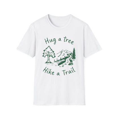 'Hug a Tree Hike a Trail' T-Shirt
