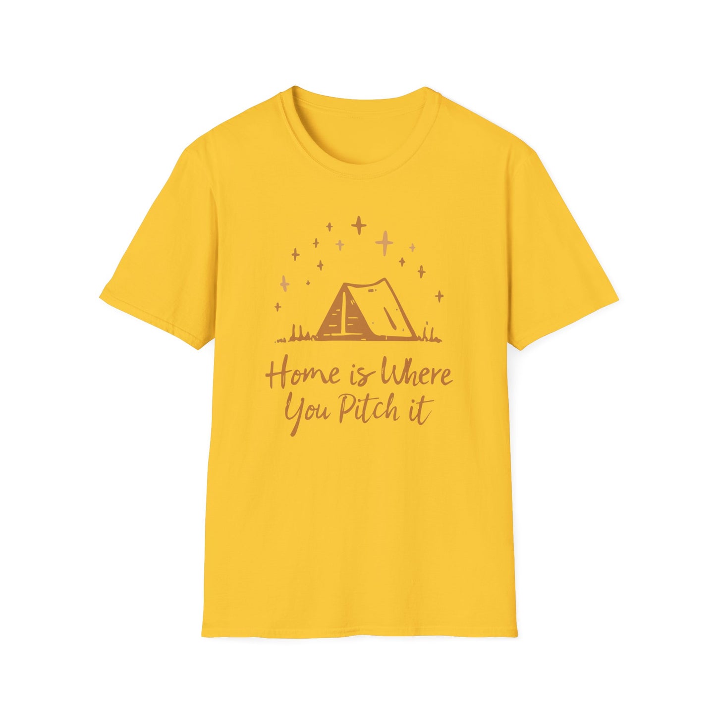 'Home Is Where You Pitch It' T-Shirt