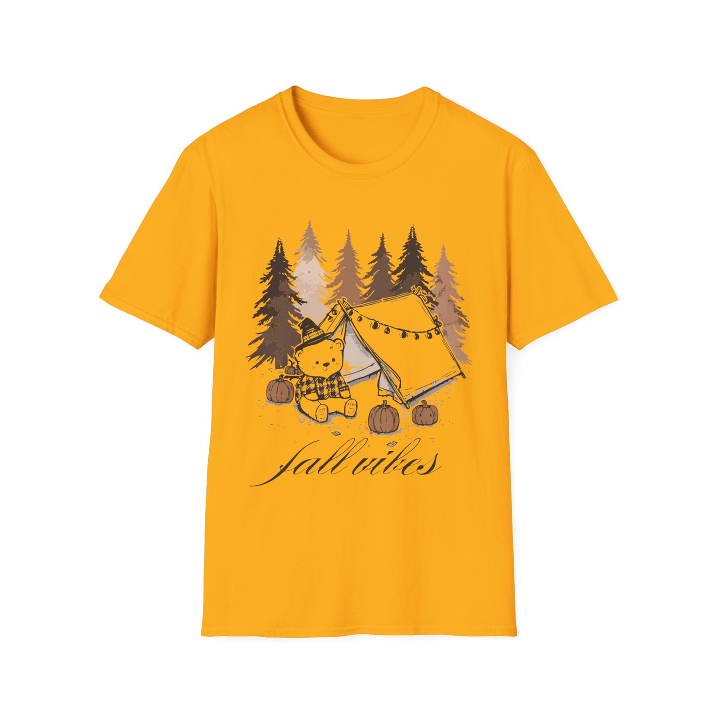'Fall Vibes' Camping T-Shirt