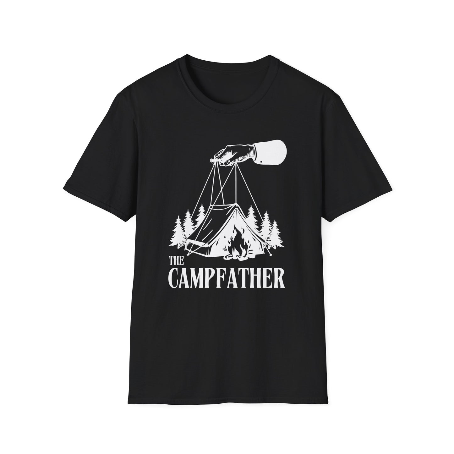 'The Campfather' Camping T-Shirt