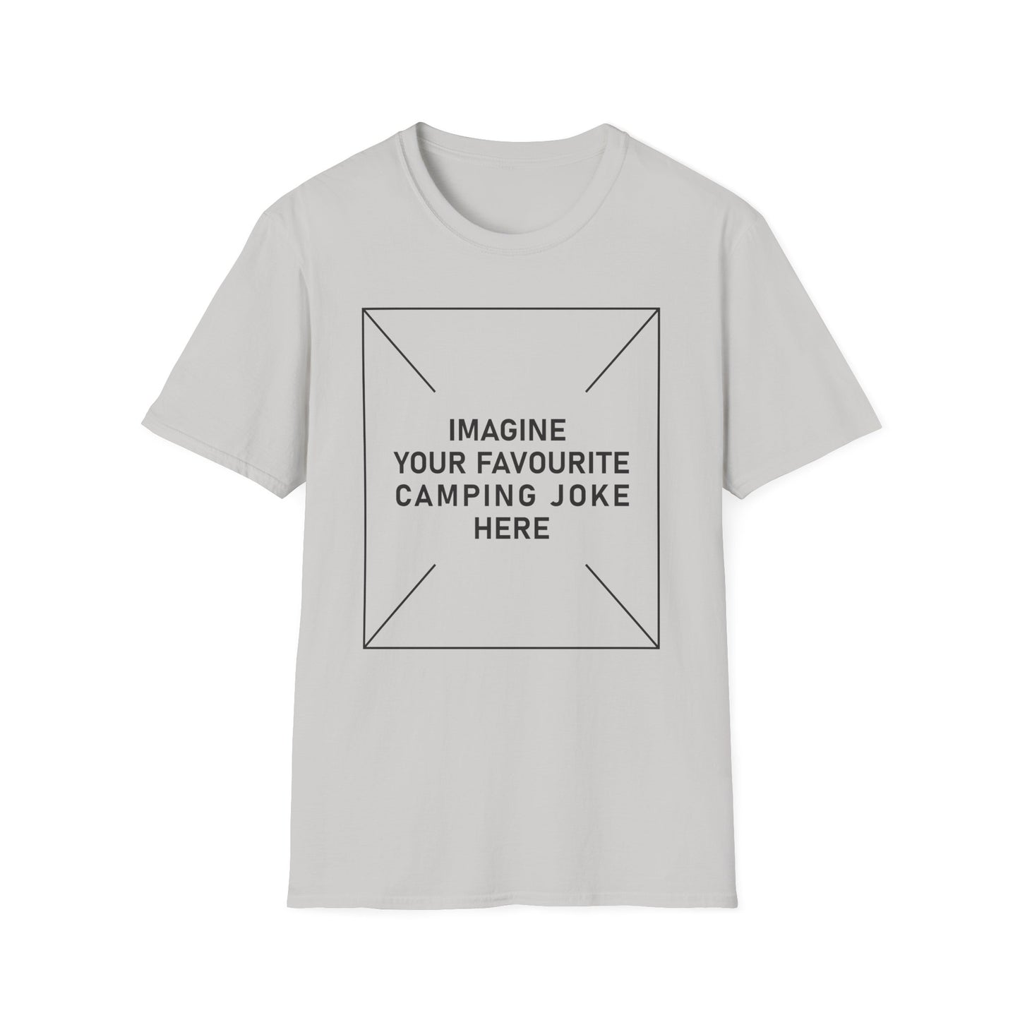 'Imagine Your Favourite Camping Joke Here' T-Shirt