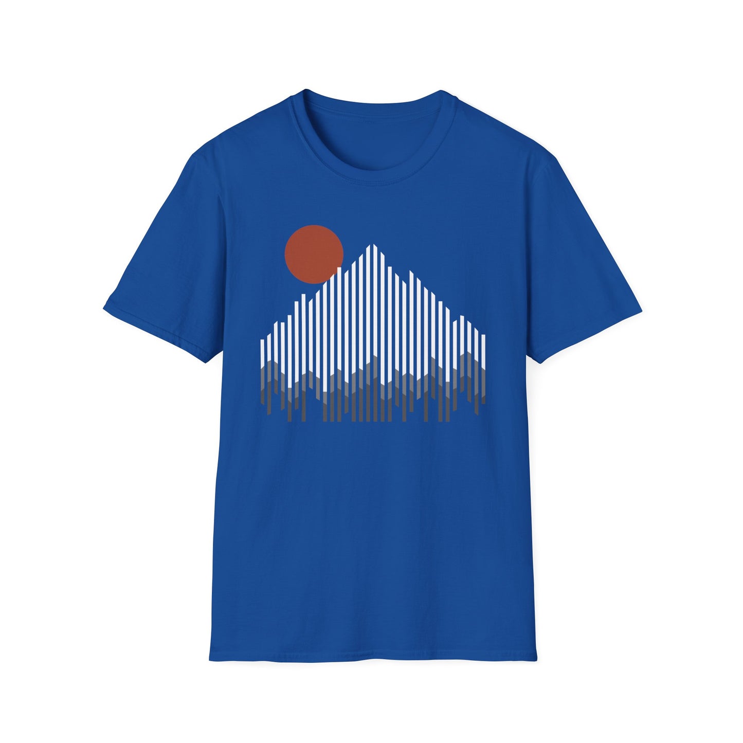 Modern Stripe Mountain T-Shirt