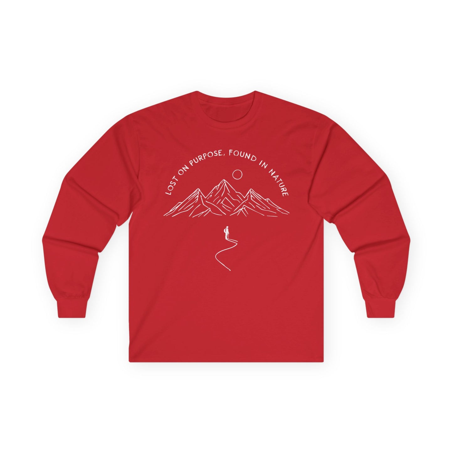 Lost on Purpose Long Sleeve Shirt - Mountain Hiking Tee