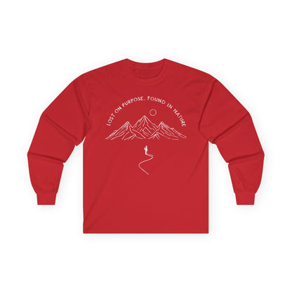Lost on Purpose Long Sleeve Shirt - Mountain Hiking Tee