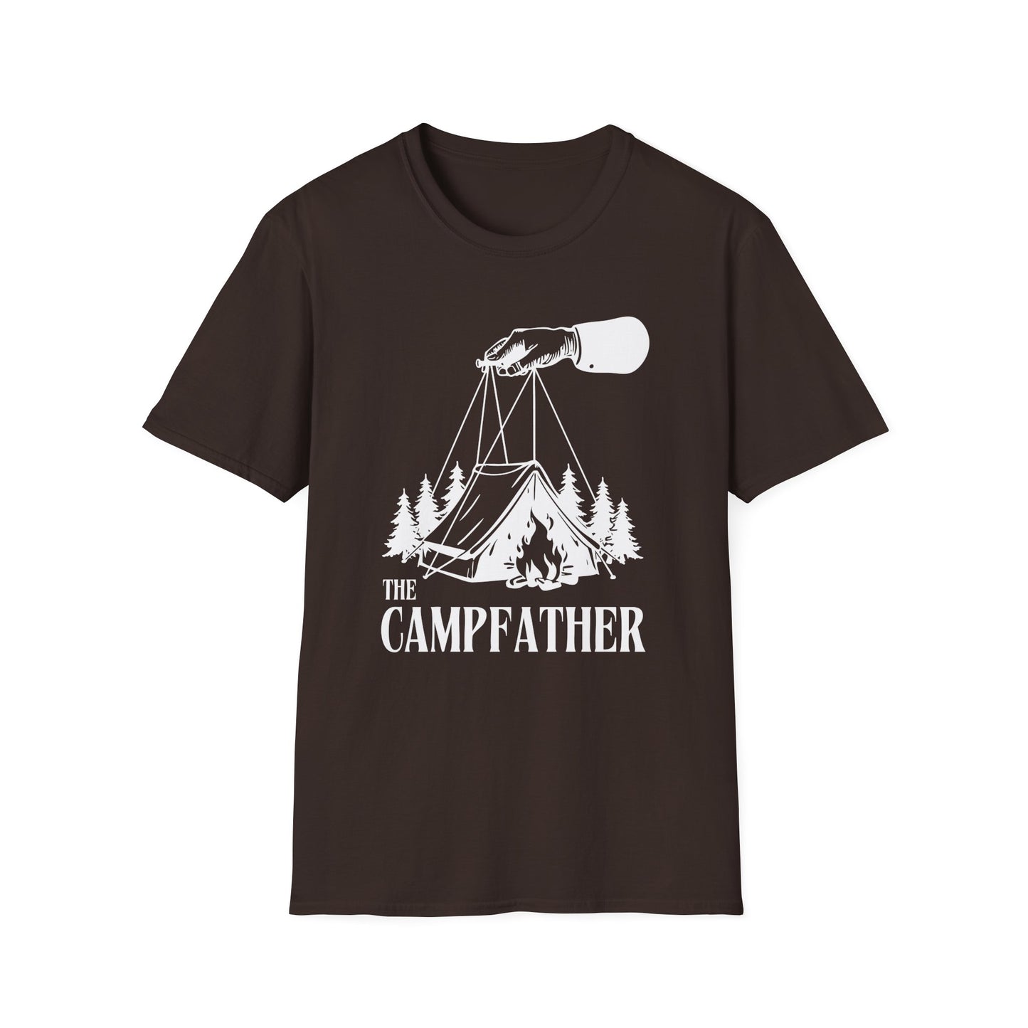'The Campfather' Camping T-Shirt