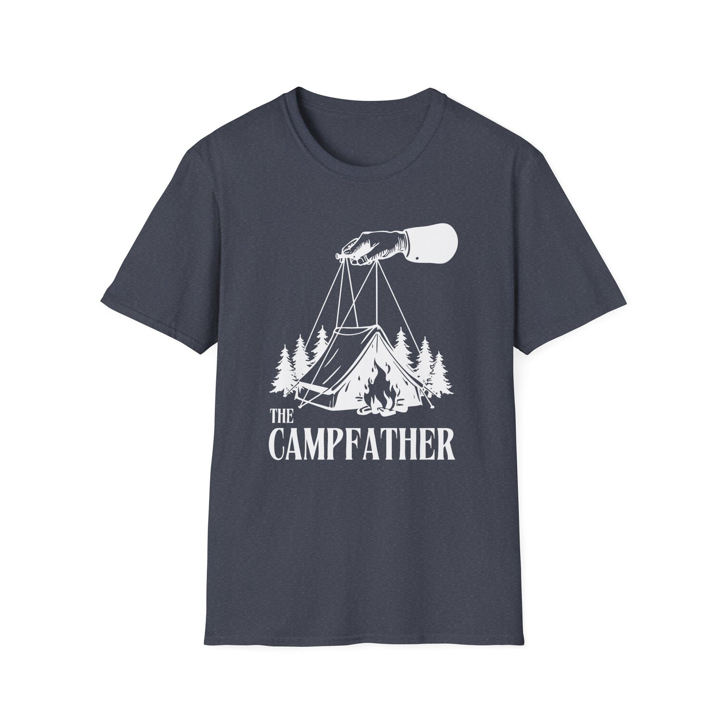 'The Campfather' Camping T-Shirt
