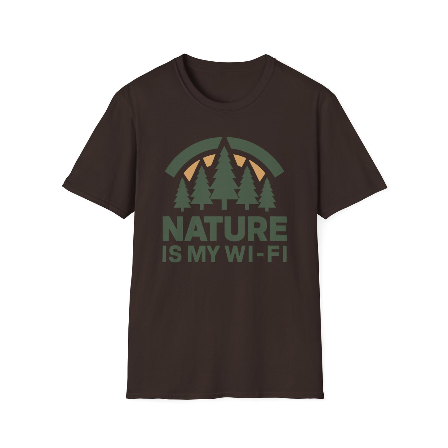 'Nature Is My Wi-Fi' T-Shirt