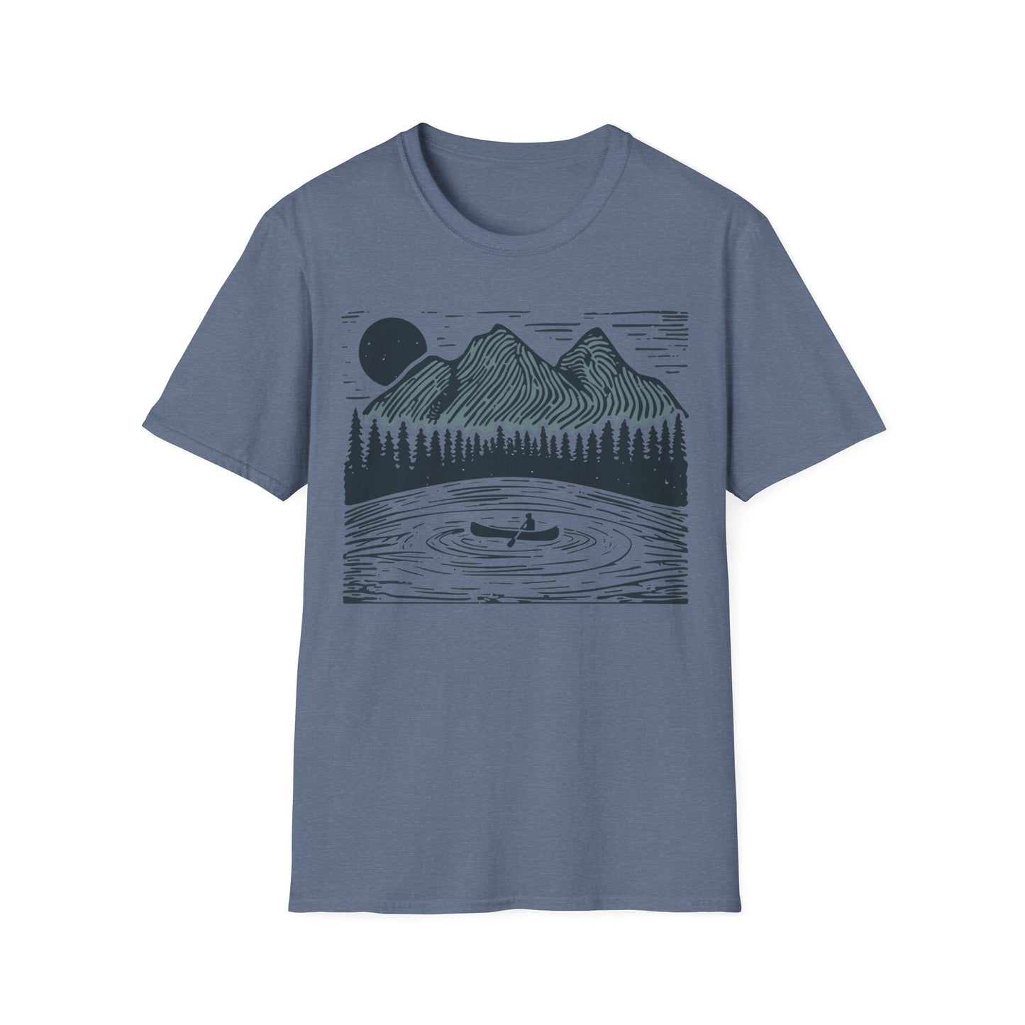 Canoe and Mountain T-Shirt