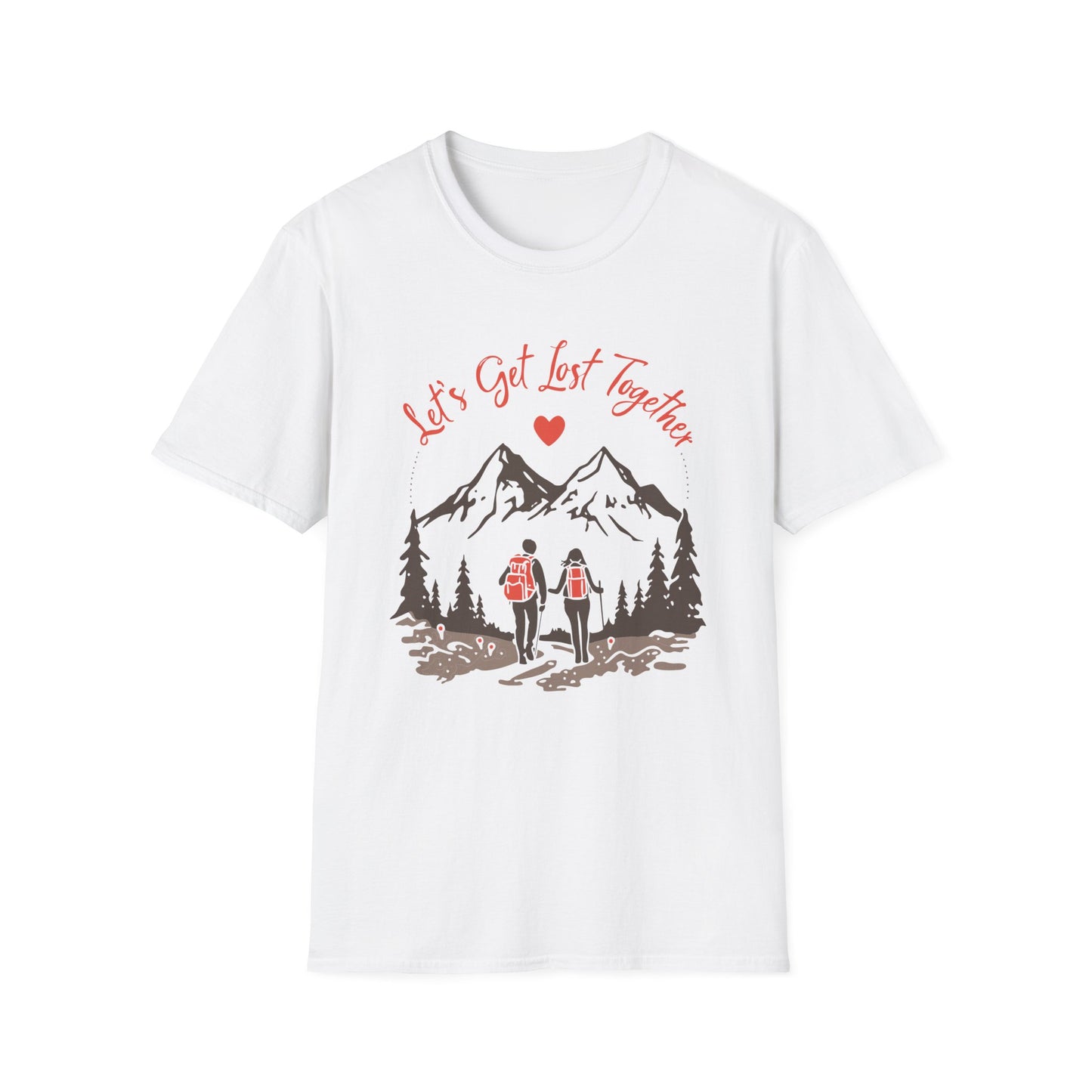 'Let’s Get Lost Together' Camping T-Shirt