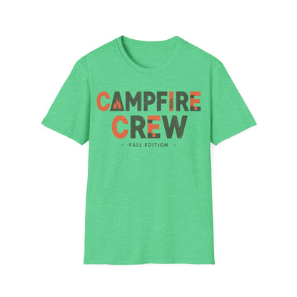 'Campfire Crew - Fall Edition' Camping T-Shirt