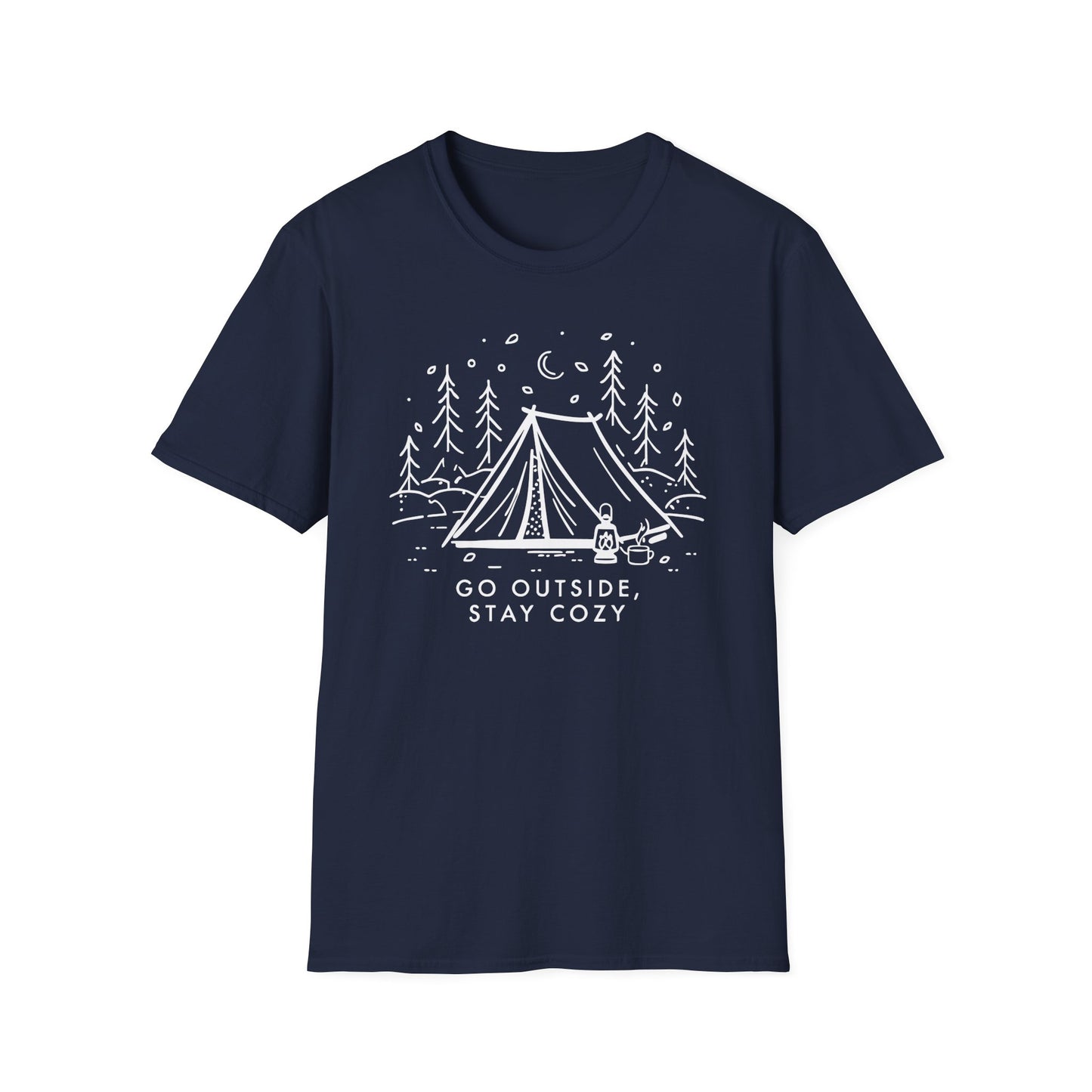 'Go Outside, Stay Cozy' T-Shirt