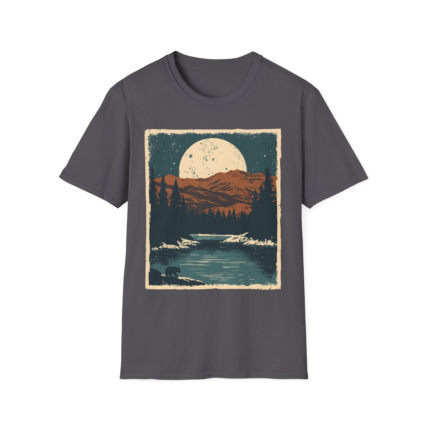 Into the Wild River Camping T-Shirt