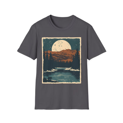 Into the Wild River Camping T-Shirt