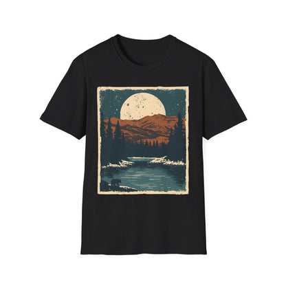 Into the Wild River Camping T-Shirt
