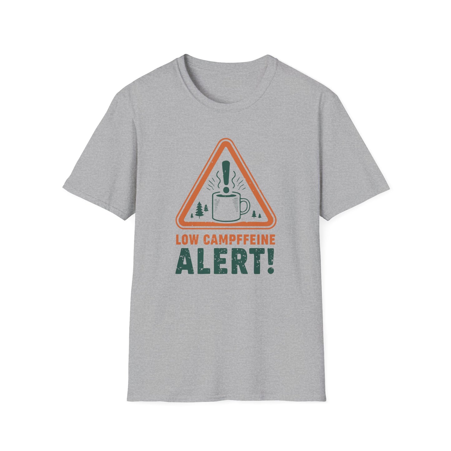 'Low Campffeine Alert' T-Shirt