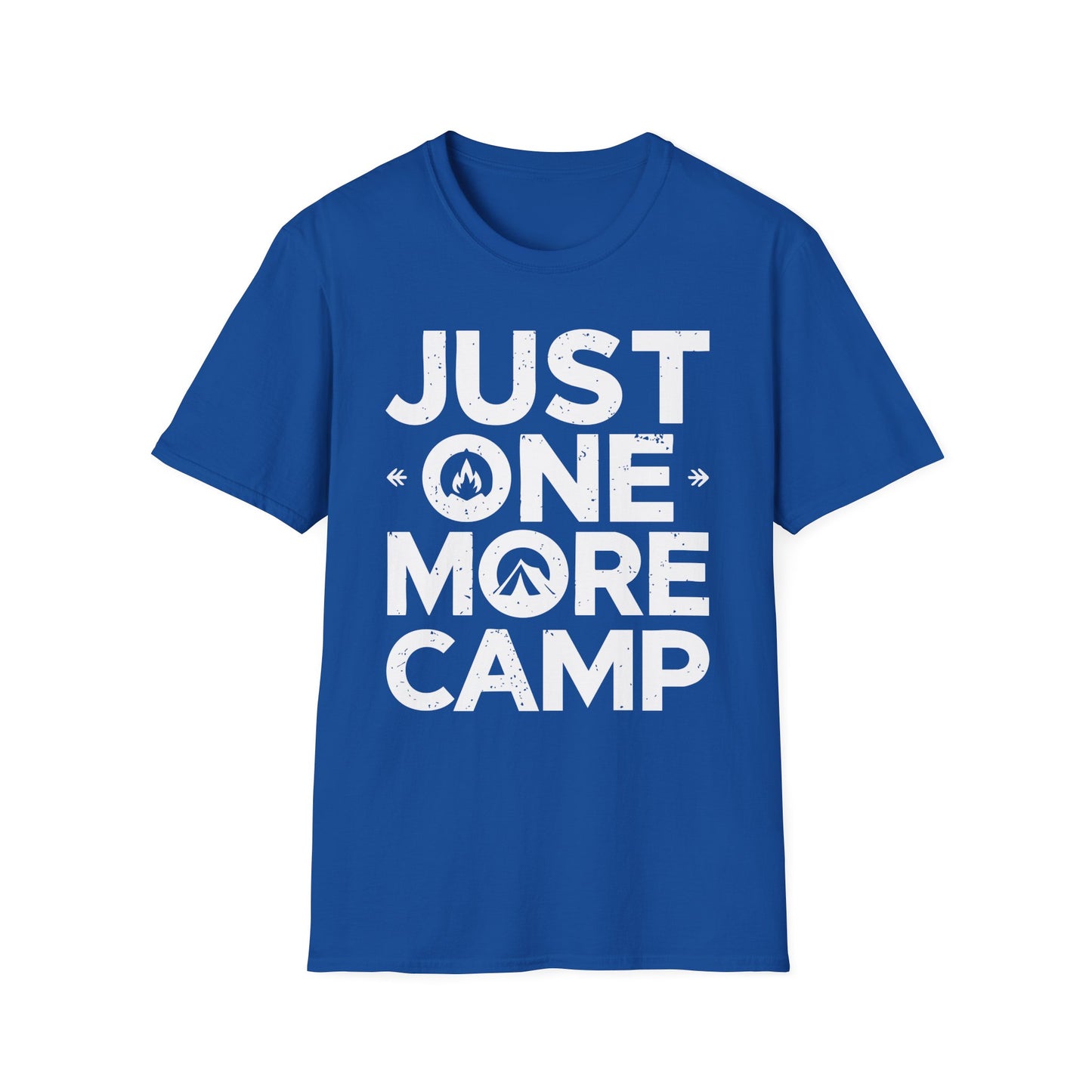 Just One More Camp T-Shirt – Camping & Outdoor Graphic Tee