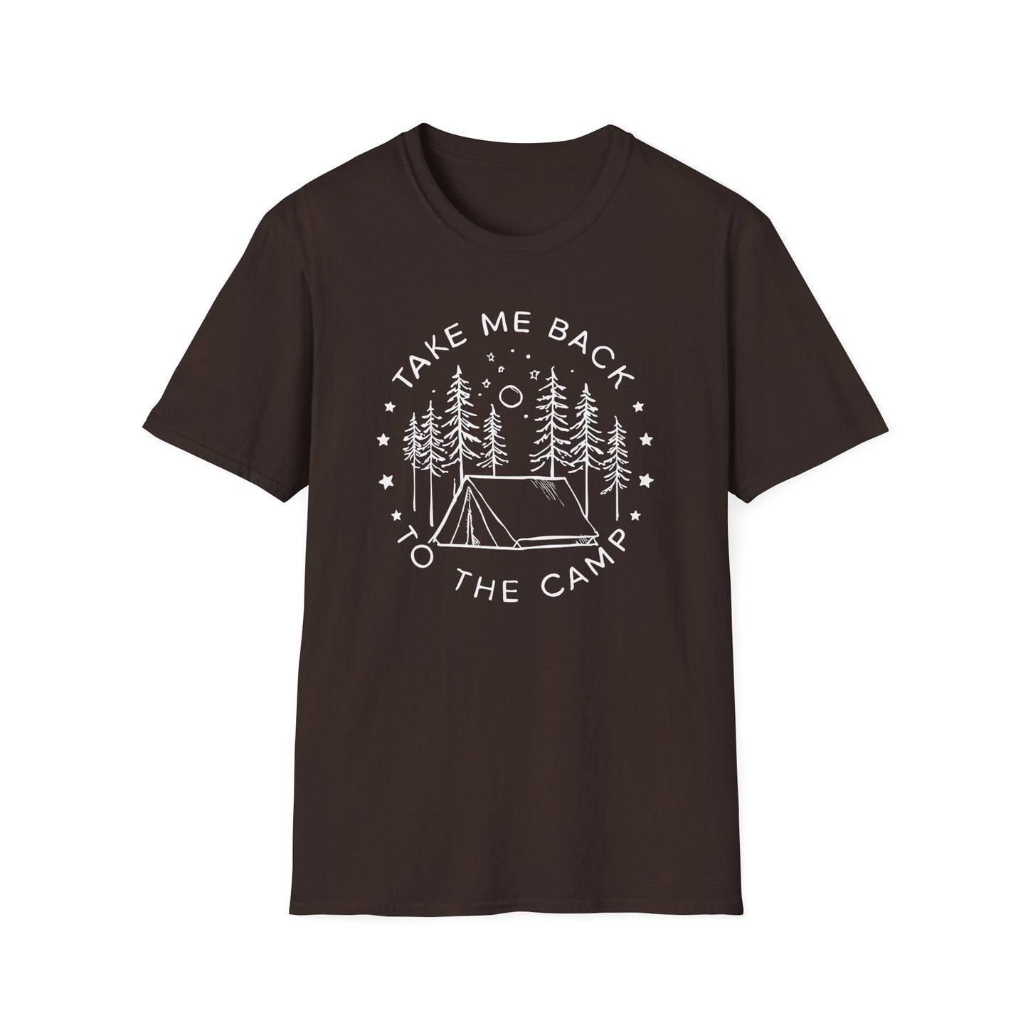 'Take me back to the camp' Camping T-Shirt