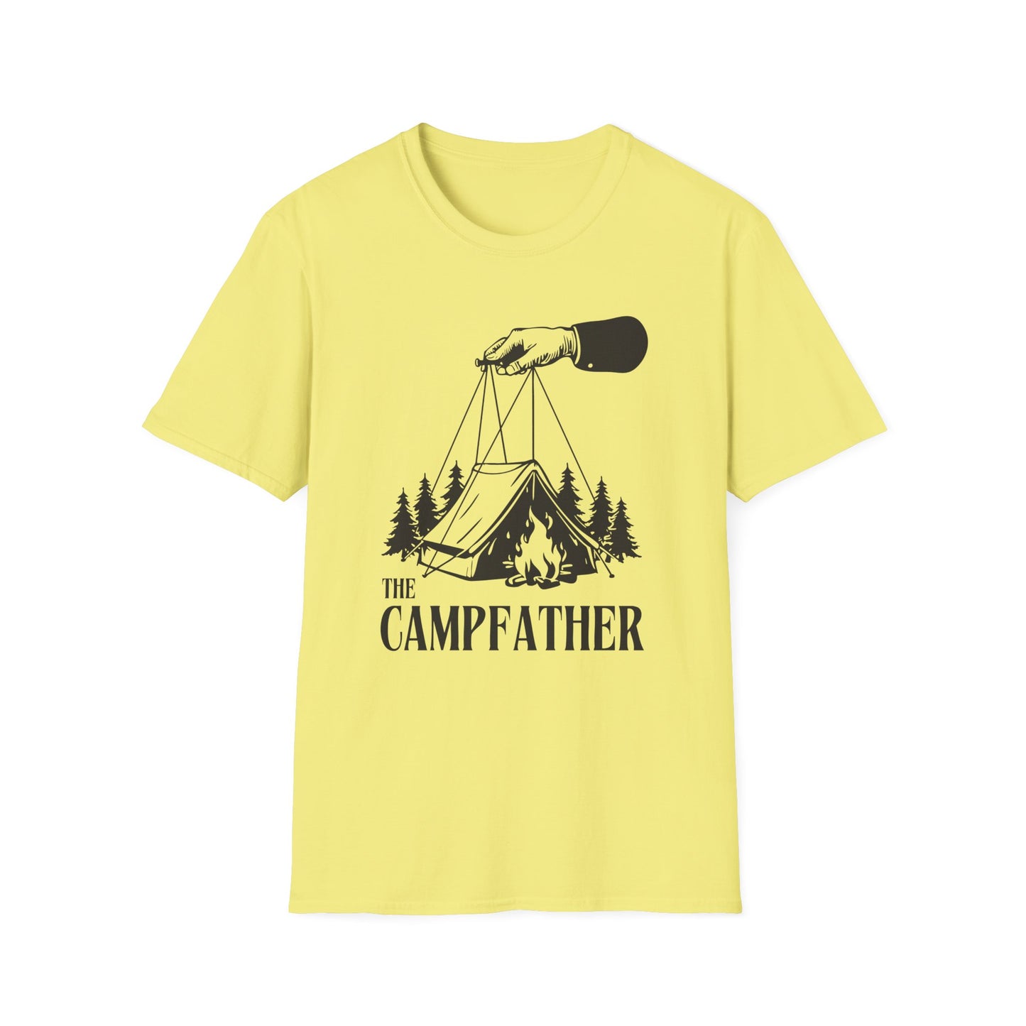 'The Campfather' Camping T-Shirt