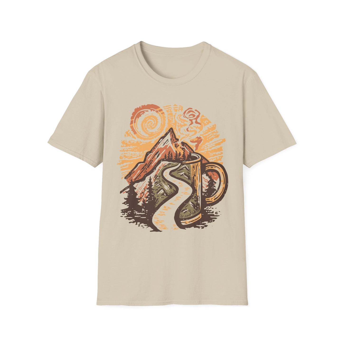 Mountain Brew – Coffee & Adventure T-Shirt